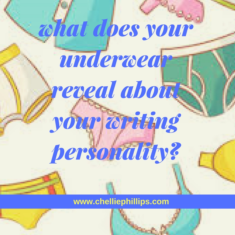 What does your underwear reveal about your writing personality