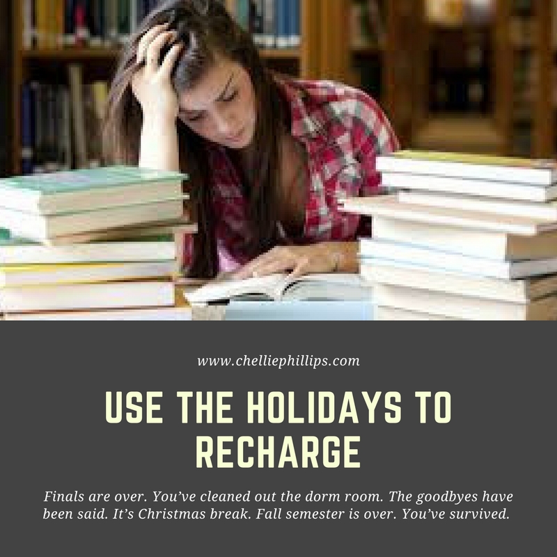 use the holidays to recharge