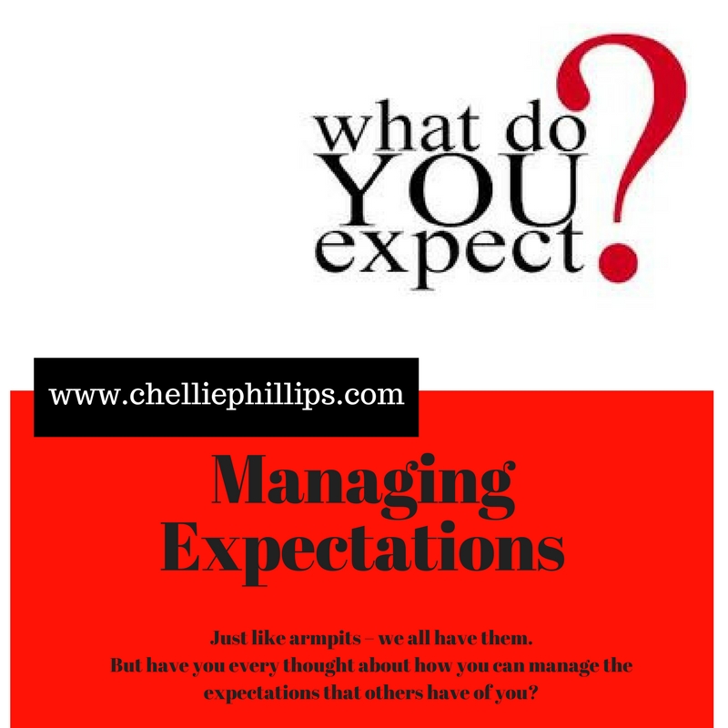 Managing expectations