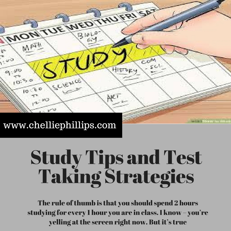 test taking and study skills