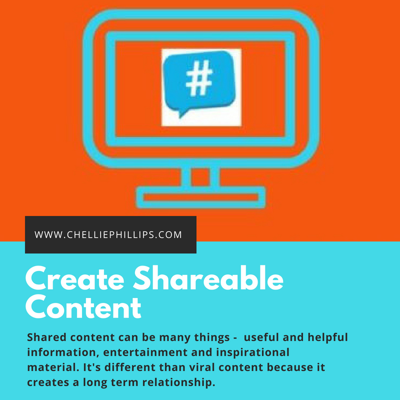 create shareable content