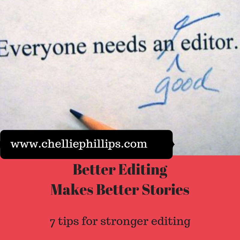 Better Editing Makes Better Stories