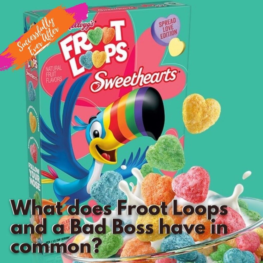 Kellogg's Froot Loops Sweetheart box