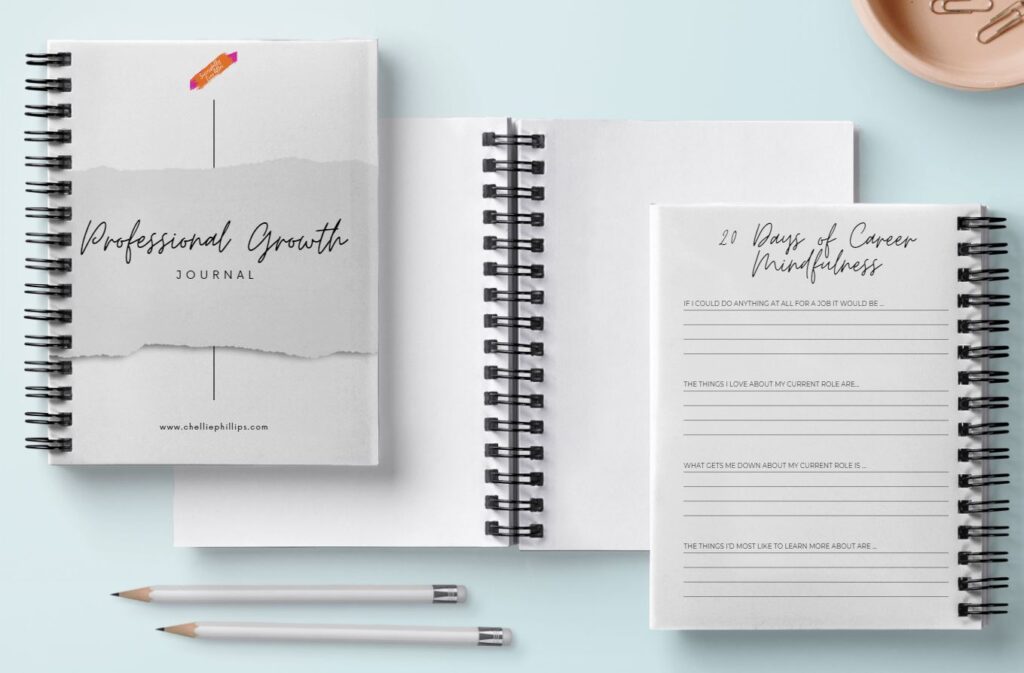 Professional Growth Journal Image