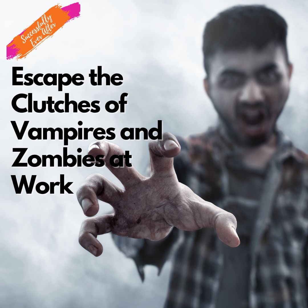 zombie with hand reaching toward viewer