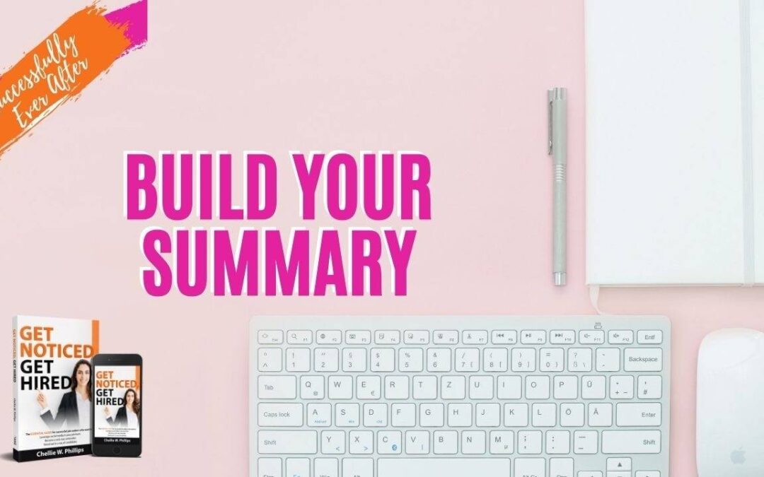 9. Build Your Summary
