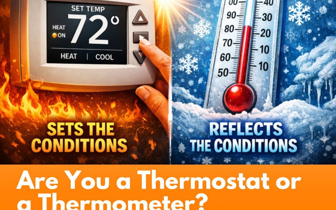 Are You a Thermostat or a Thermometer? The Leadership Shift That Changes Everything